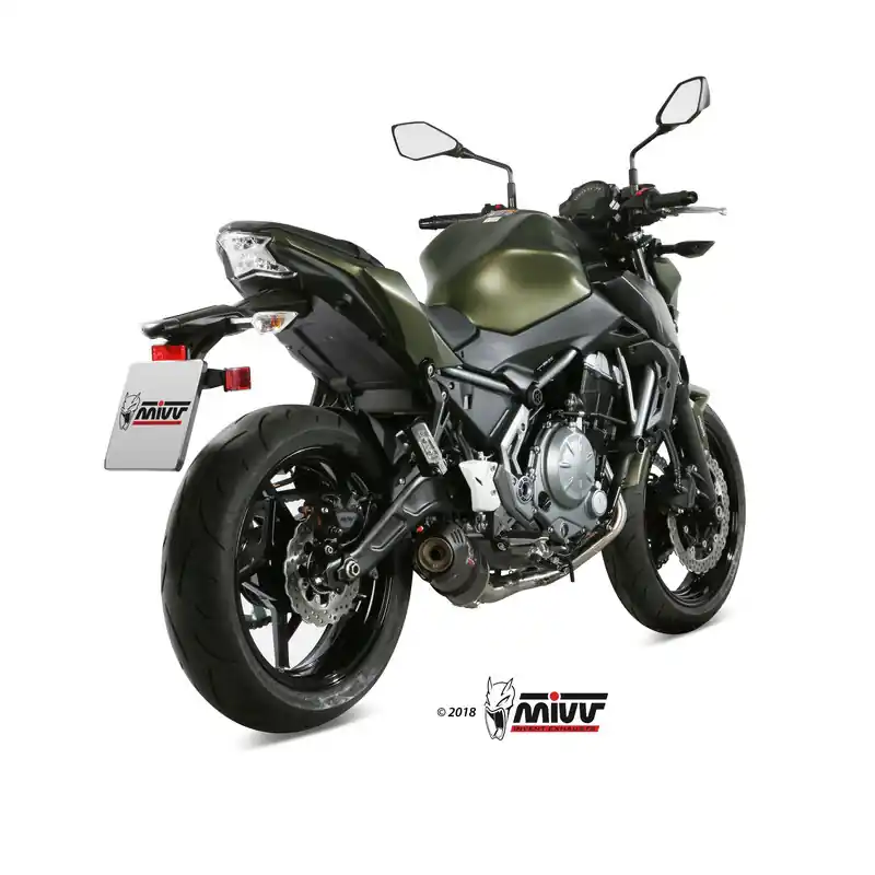Authentique Ligne complète MIVV Oval - Kawasaki Z650