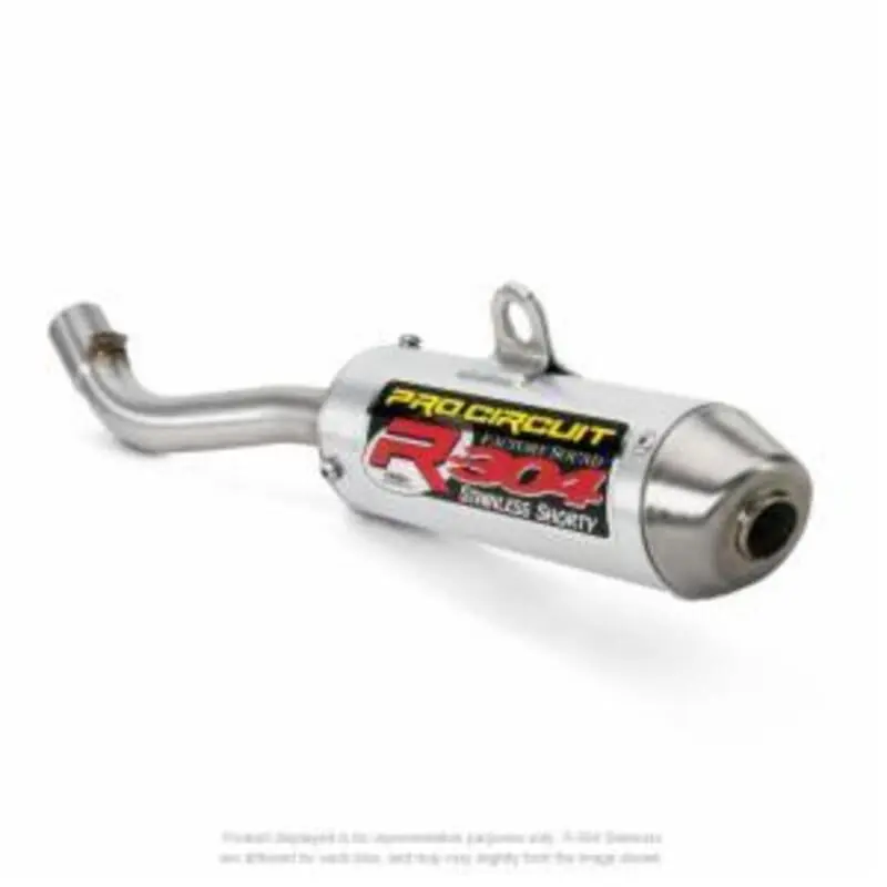 Silencieux PRO CIRCUIT R-304 2T alu brossé/casquette inox KTM/Husqvarna Certifié