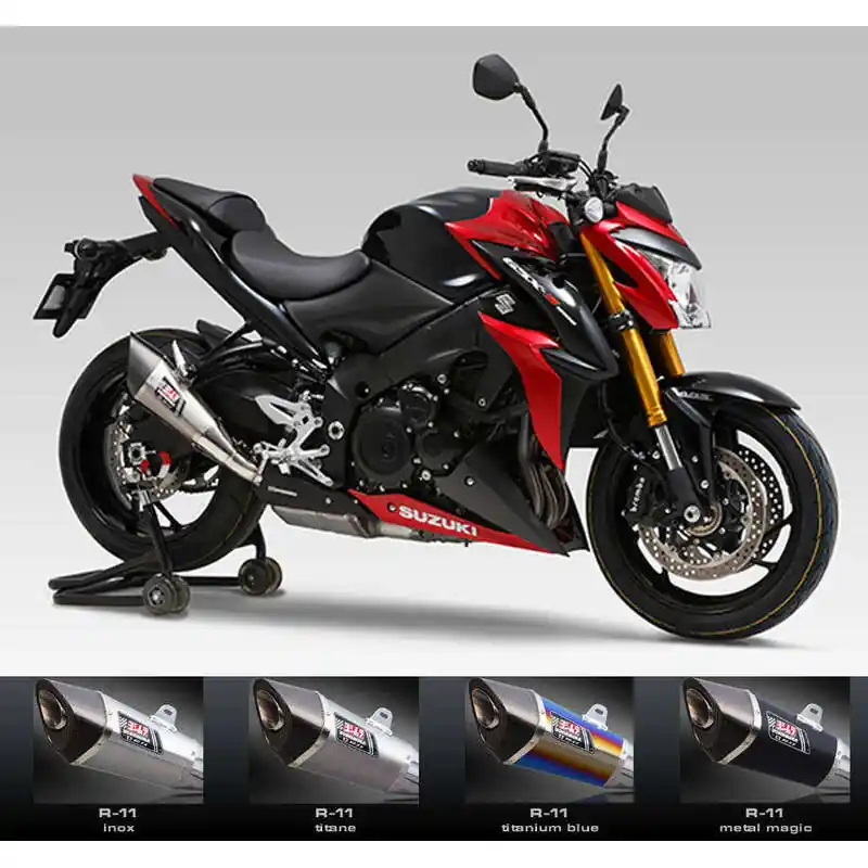 Silencieux Yoshimura R11 titane bleu Suzuki GSX-S 1000/F Super Prix
