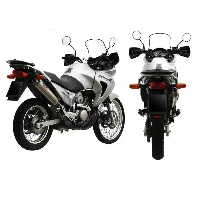 Silencieux MIVV Oval Classic inox Honda XL650V Transalp Offre Limitée