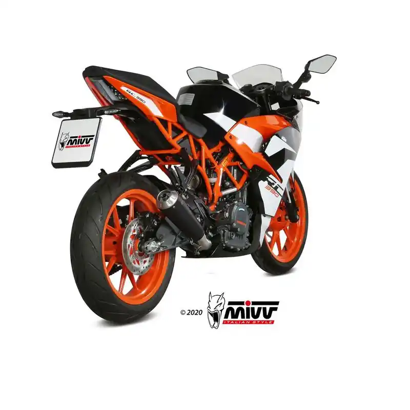 Silencieux MIVV X-M1 – Steel Black/inox KTM Paiement Sécurisé