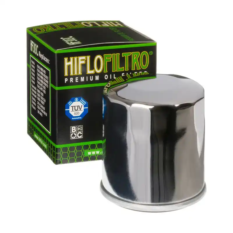 Top Vente Filtre à huile HIFLOFILTRO chrome – HF303C