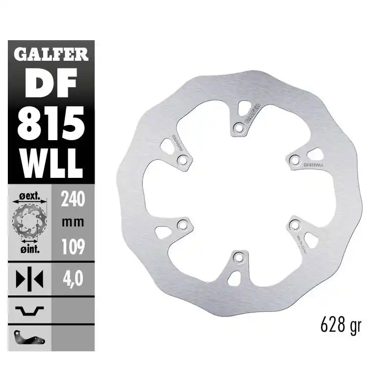 BRAKE DISC FIXED WAVE SO Commander Maintenant