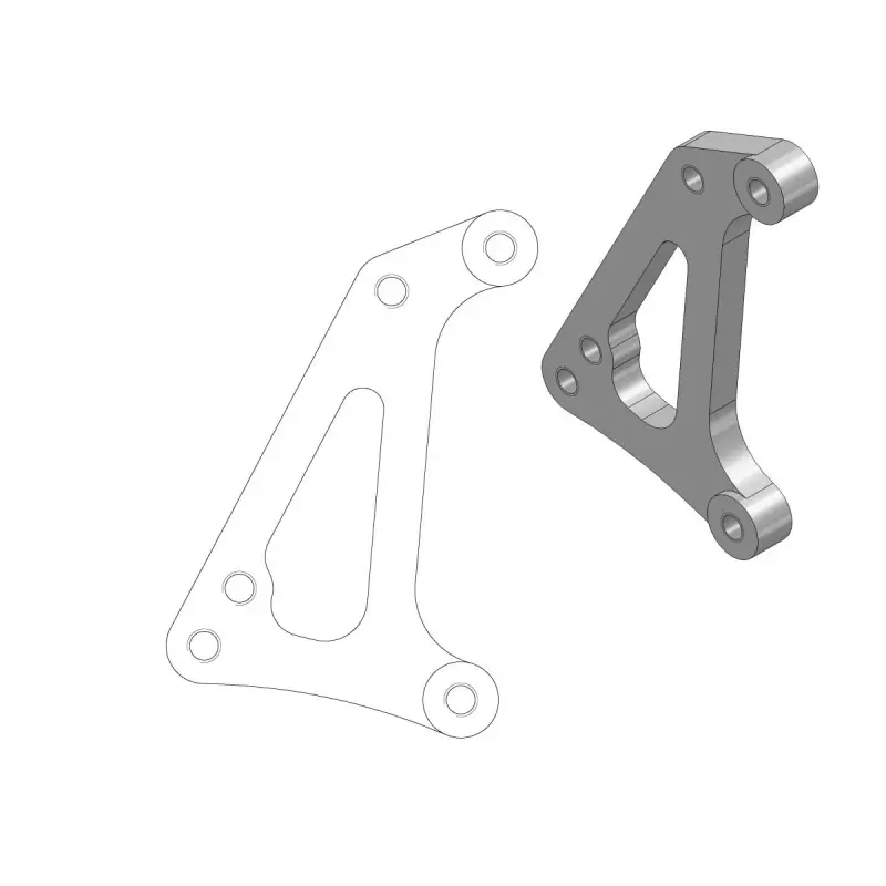 BRAKE CALIPER ADAPTOR SM Expédié Aujourd&rsquo;hui
