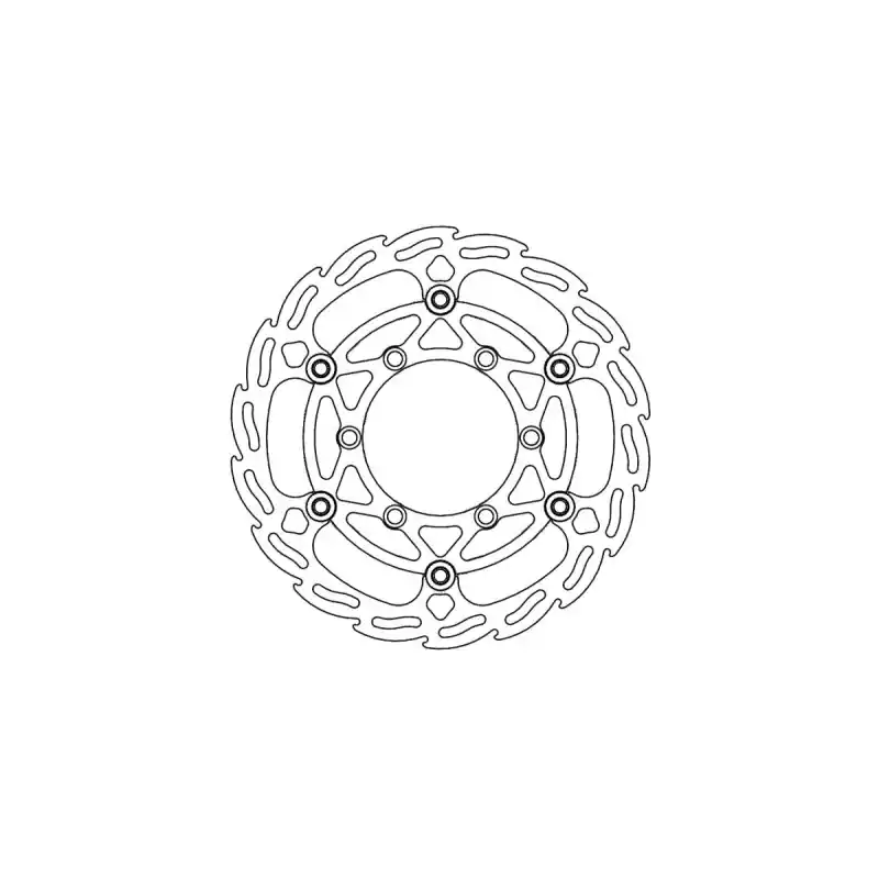 Achetez Aujourd&rsquo;hui BRAKE DISC FLAME FLOAT FRONT