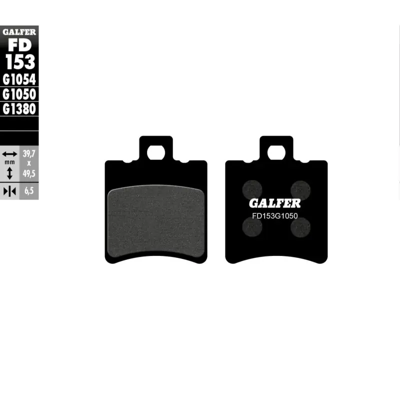 BRAKE PAD SEMI METAL SCOOTER Retour Gratuit