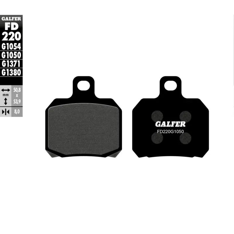 Réduction BRAKE PAD SEMI METAL SCOOTER