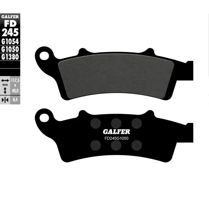 Nouveauté BRAKE PAD SEMI METAL SCOOTER