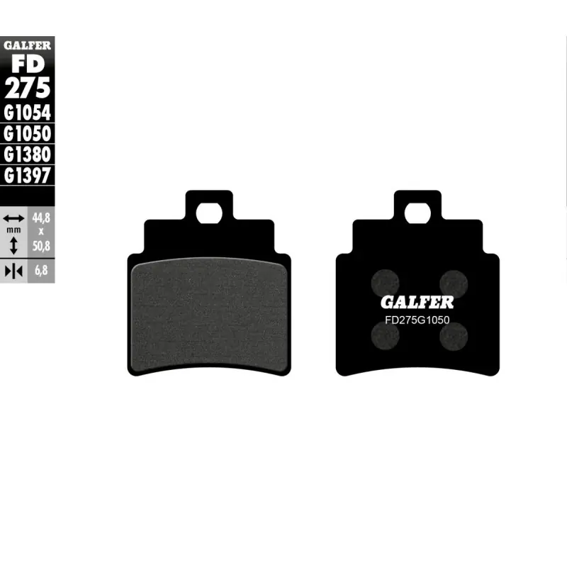 BRAKE PAD SEMI METAL SCOOTER Meilleur Choix