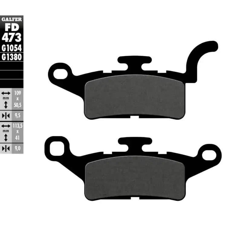 BRAKE PAD SEMI METAL Nouvel Arrivage