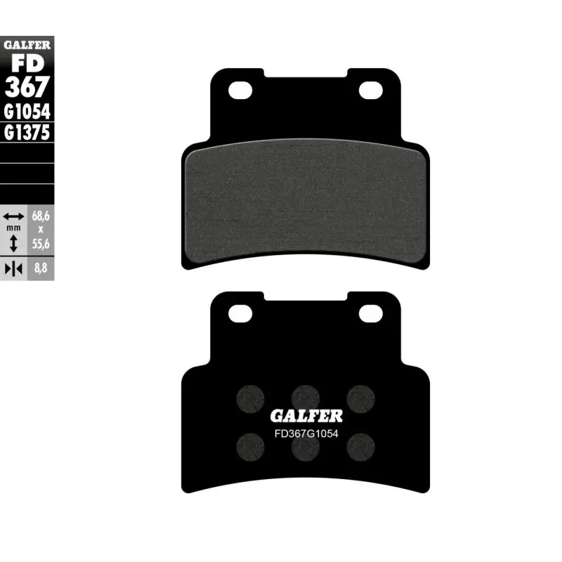 BRAKE PAD SEMI METAL Livraison Express