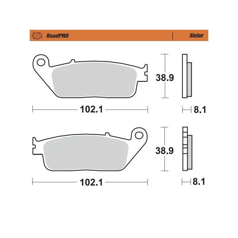 Produit De Marque BRAKE PAD SINTER FRONT