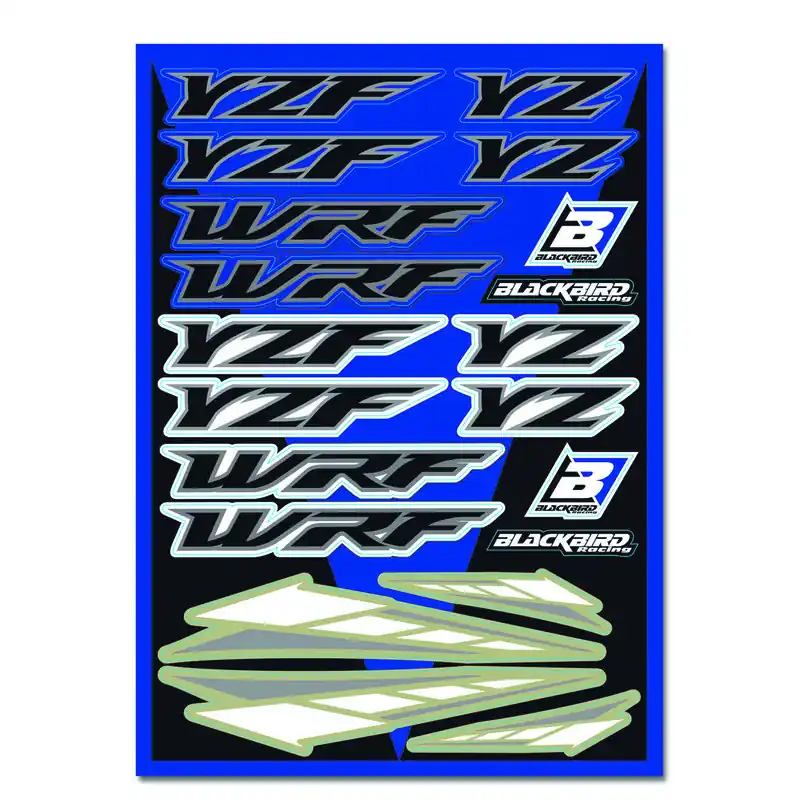 Affaire À Saisir Planche de stickers BLACKBIRD Yamaha