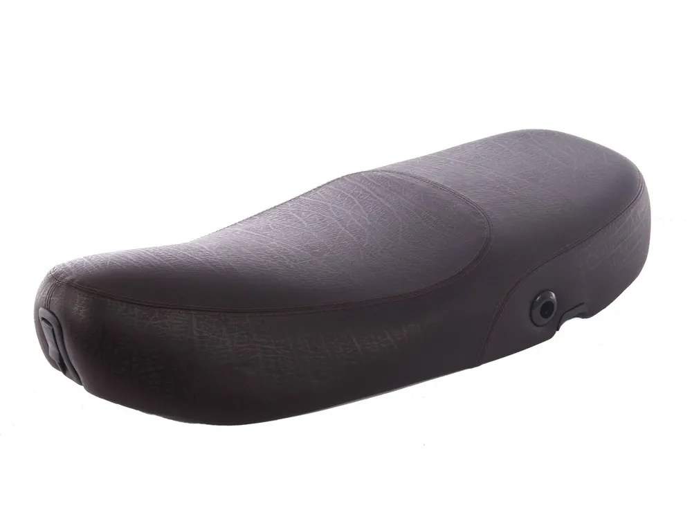 Quantité Limitée Selle Vespa marron foncé pour LX 50-150ccm Touring, ET2/ET4 /LX/LXV/S 50-150ccm