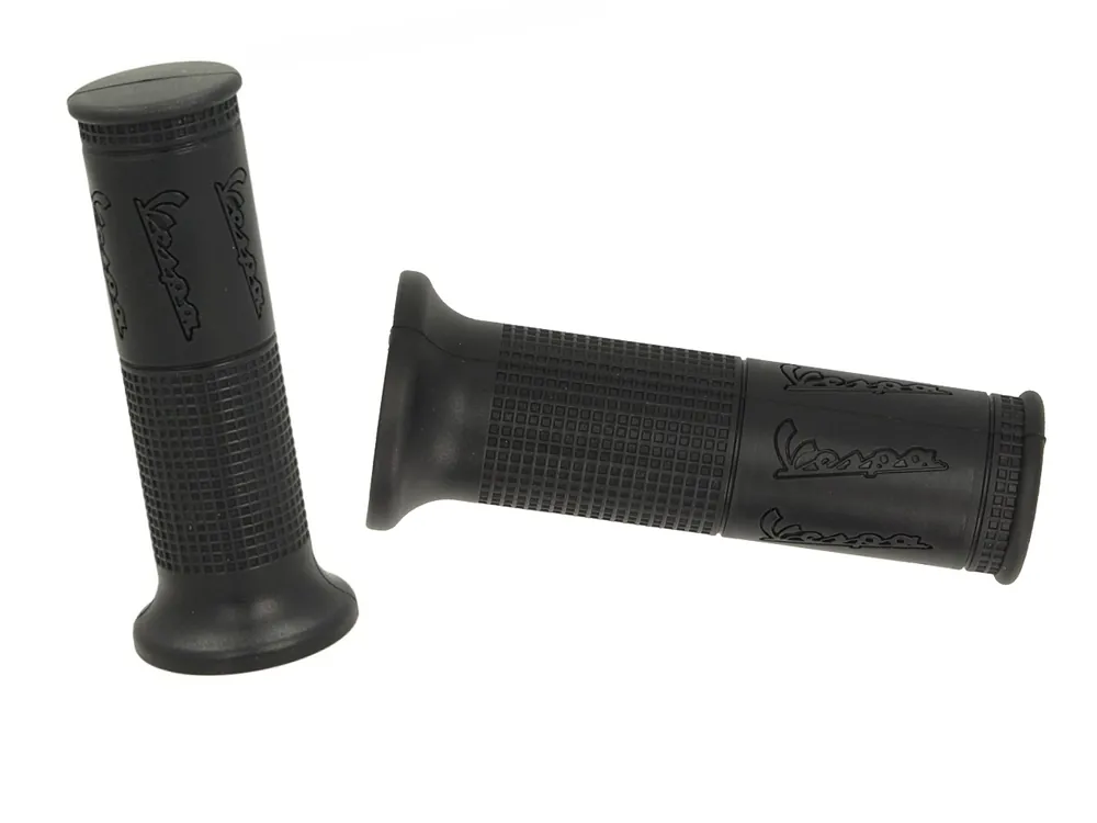 Commander Maintenant Poignée originale noire « Logo » pour Vespa ET/LX/LXV/S/Primavera/Sprint 50-150ccm Links