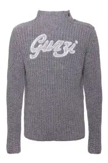 Quantité Limitée Pullover Moto Guzzi historique gris S
