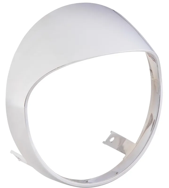 Anneau de lampe pour Vespa GTS/GTS Super HPE 125/300 (&rsquo;19-), chrome Dernier Modèle