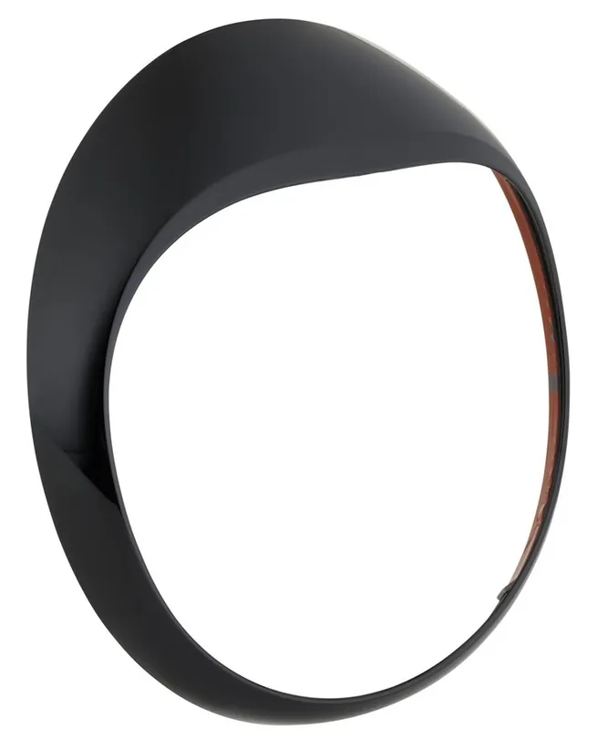 Commander Maintenant Anneau de lampe pour Vespa GTS/GTS Super/GT/GT L 125-300ccm, noir brillant