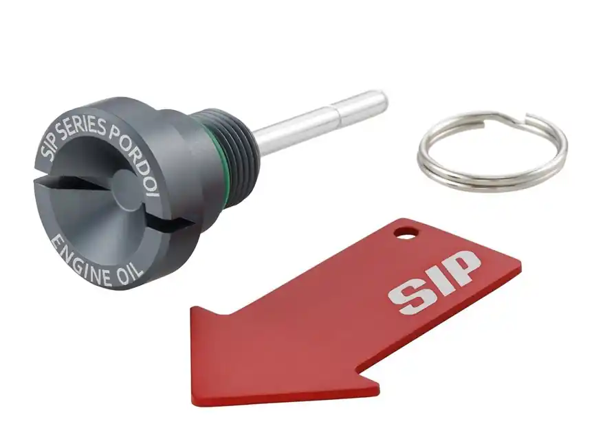 Bouchon de remplissage d&rsquo;huile moteur pour Vespa, gris mat Nouvelle Collection