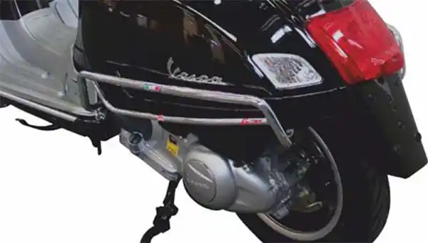 Arceau de protection arrière pour Vespa GTS/GTS Super 125-300ccm, chrome Bon Marché