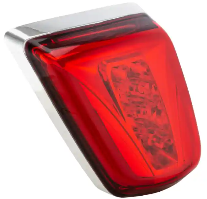 Feu arrière LED rouge pour Vespa Primavera/Sprint 50-150ccm, bord – chrome Promotion Saisonnière