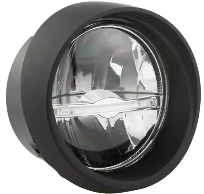 Achat Immédiat Phare LED pour Vespa Primavera 50-150ccm 2T/4T (-&rsquo;18), noir mat