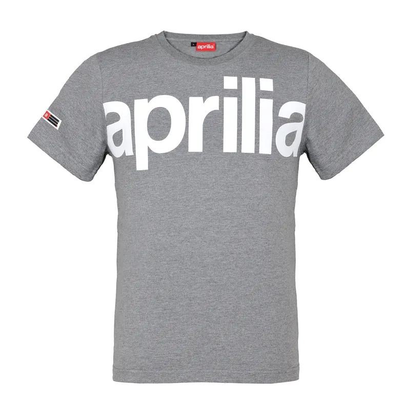 Aprilia Wide t-shirt gris S Quantité Limitée