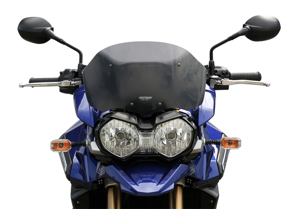 Ecran sport MRA « SP » pour TRIUMPH TIGER 1200 EXPLORER (année 12-15) Gris fumée Vente Directe