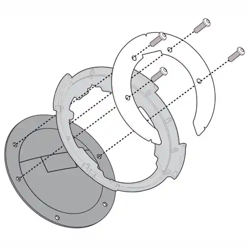 Fixation de réservoir pour sacoches de réservoir TANKLOCK pour Honda Givi Acheter Direct