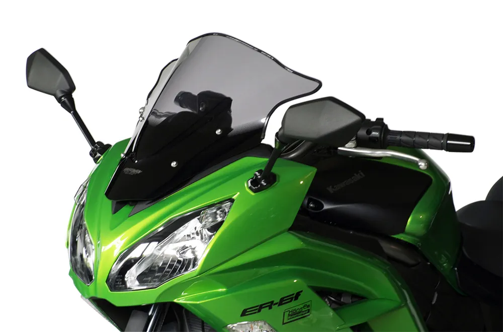 Commander Vite Vitre racing MRA « R » pour KAWASAKI ER 6 F (année 12-) Gris fumée