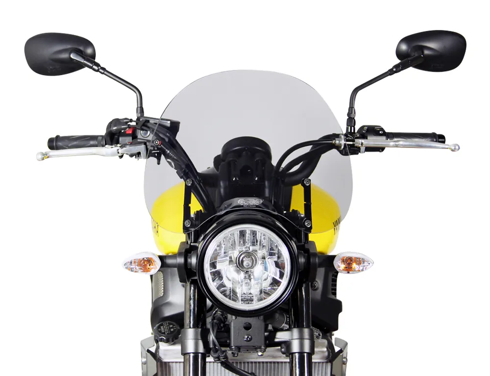 Expédition Rapide Vitre de tourisme MRA « NT » gris fumé pour YAMAHA XSR 700 toutes les années de construction