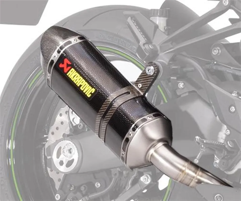 Promotion Saisonnière Echappement Akrapovic Dual exhaust Carbon Z1000 MY17 Z1000 2017 Original Kawasaki