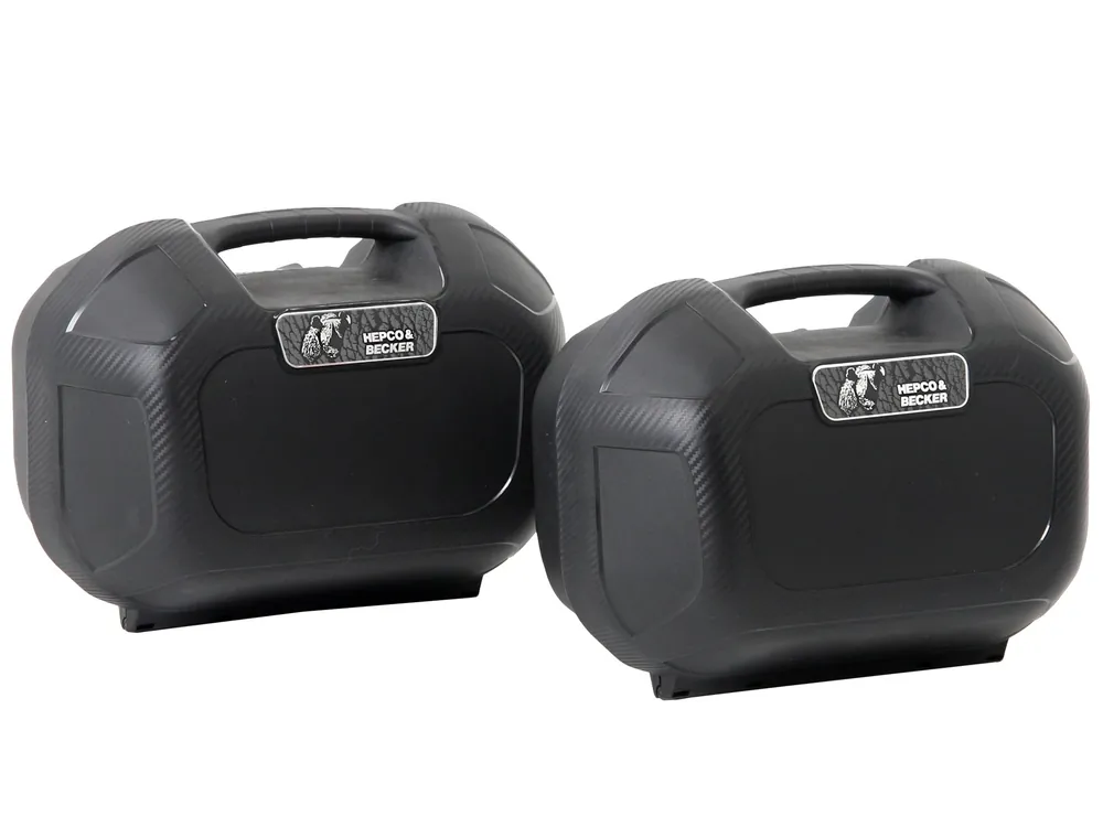 Acheter En Ligne Jeu de valises latérales Orbit pour support C-Bow Hepco & Becker