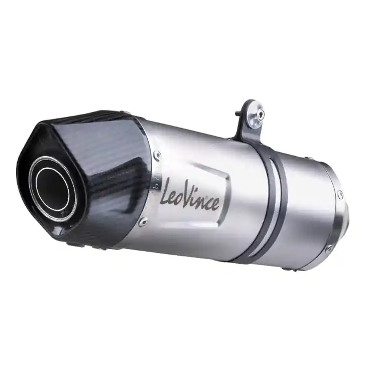 Quantité Limitée LeoVince Système d?èchappement SBK LV One Evo 2, acier inoxydable, Slip On pour Honda CBF 600 / S (Bj.02-12)