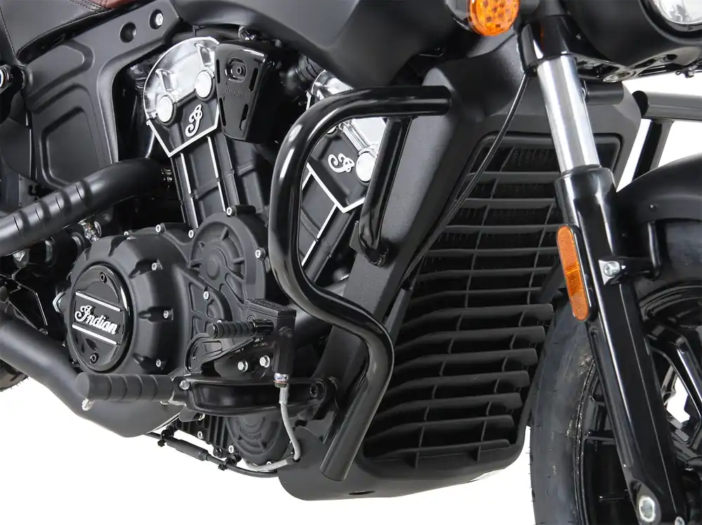 Achetez Aujourd&rsquo;hui Arceau de protection moteur noir pour Indian Scout Bobber (2017-)