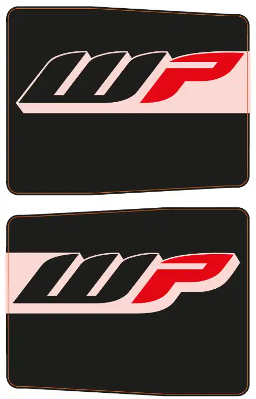 Quantité Limitée Set d&rsquo;autocollants de protection de fourche pour Husqvarna FS 701 Supermoto et FS 450 Original