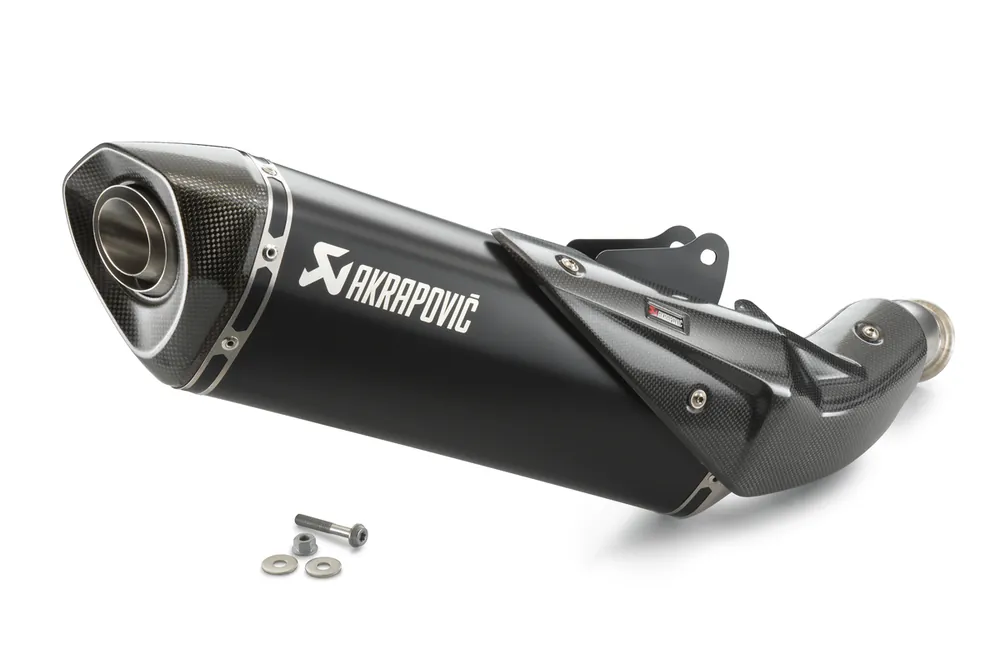 Akrapovic Slip-On LINE système d&rsquo;échappement noir pour KTM 890 Duke (année 20-) Offre Limitée
