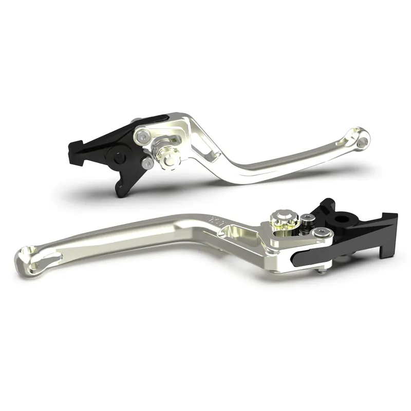 Promotion Saisonnière LSL levier d'embrayage BOW L23R argent pour Kawasaki GTR 1400 ('09-'16) / ZZR 1400 ('06-'15)