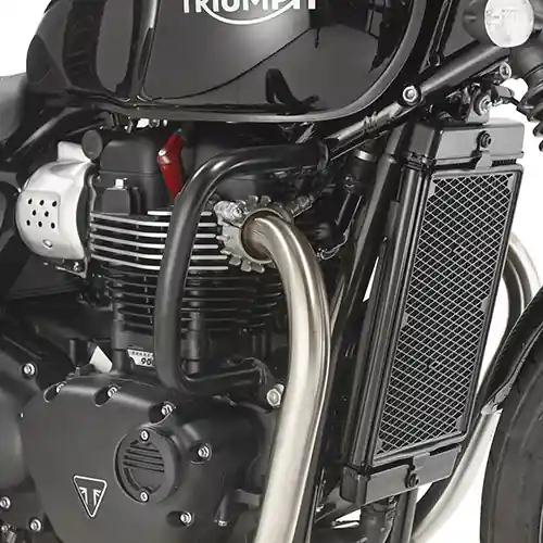 Marque Arceau de sécurité noir pour Triumph Street Twin (16-) Givi