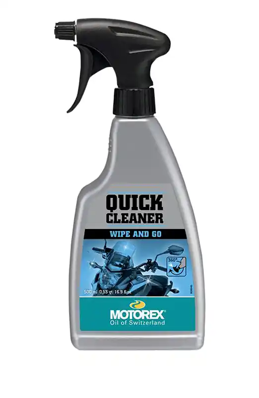 Petit Prix Motorex Quick Cleaner Spray 0,5l VE12, Nettoyant pour moto, Spray, 0.50 litre
