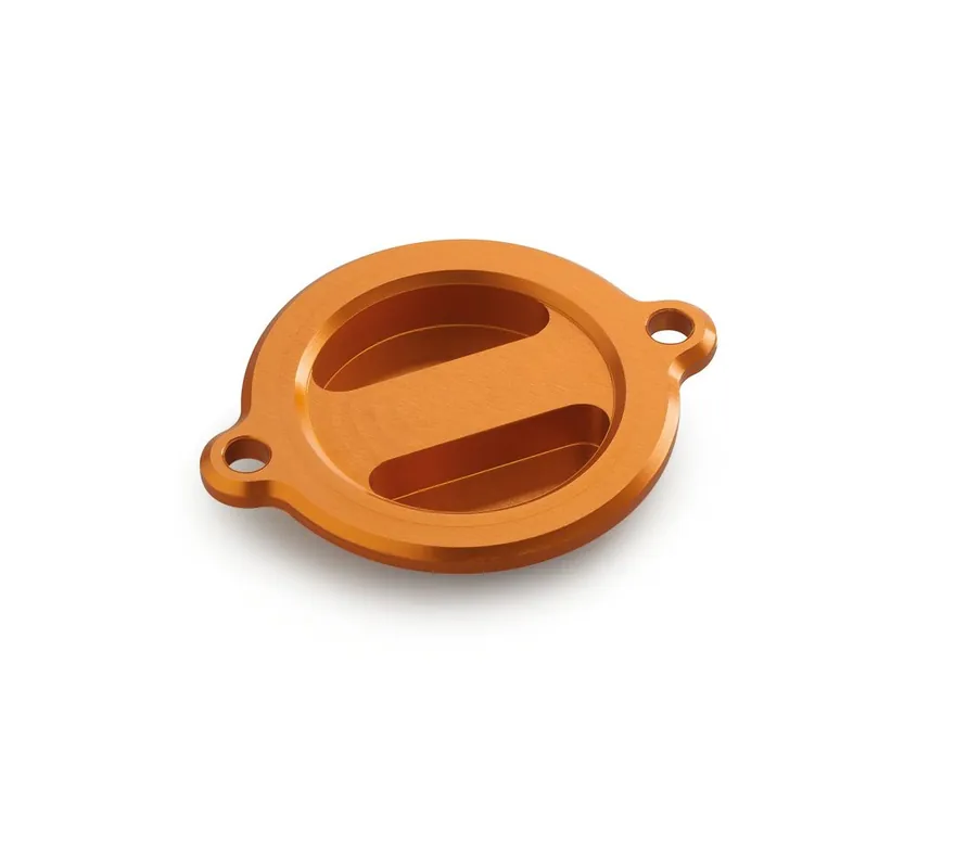 Promotion Saisonnière KTM bouchon de filtre à huile CNC orange pour 125,390,690,790 Duke 1290 Super Duke R / GT