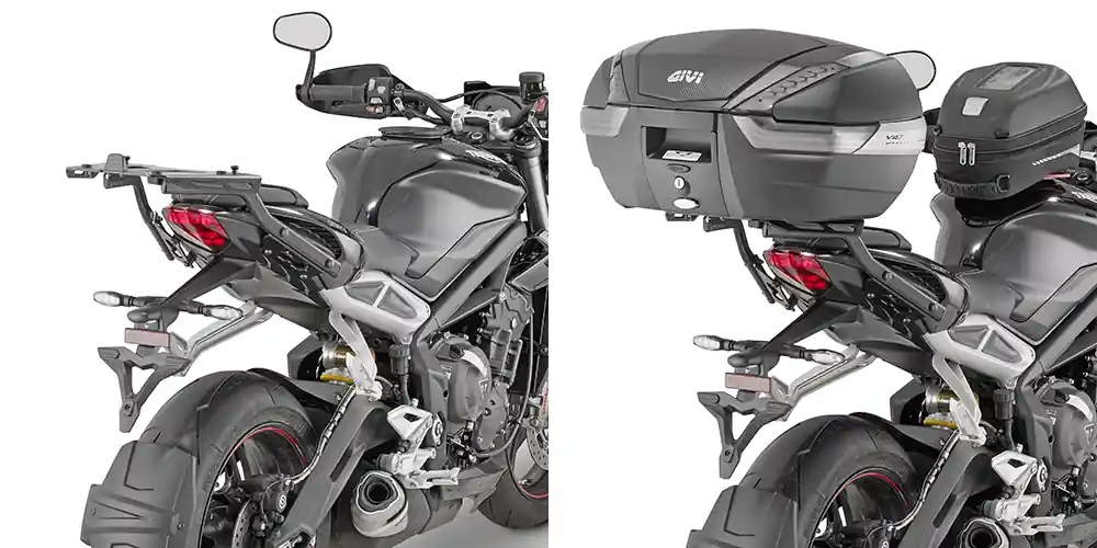 Support de top-case Givi pour Triumph Street Triple 765 (17-20) Achetez Aujourd&rsquo;hui