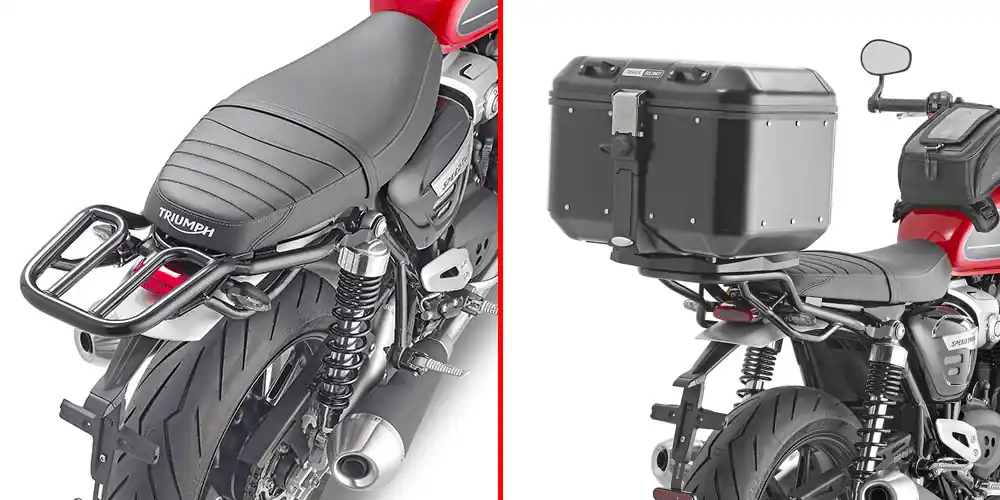 Support de top-case Givi pour Triumph Speed Twin (19-) Haute Qualité