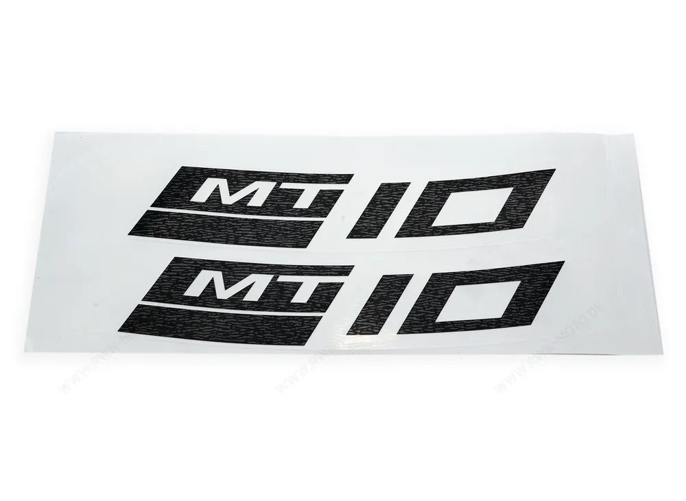 Achat Immédiat Autocollants réfléchissants pour jantes arrière noires pour Yamaha MT-10 (22-) Original