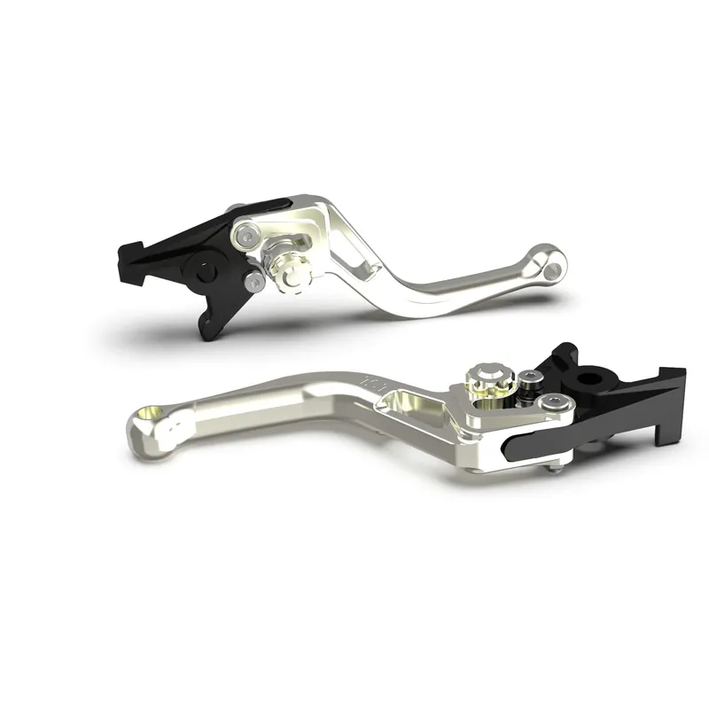 Achat Immédiat LSL levier d’embrayage BOW L19 argent, court pour Suzuki