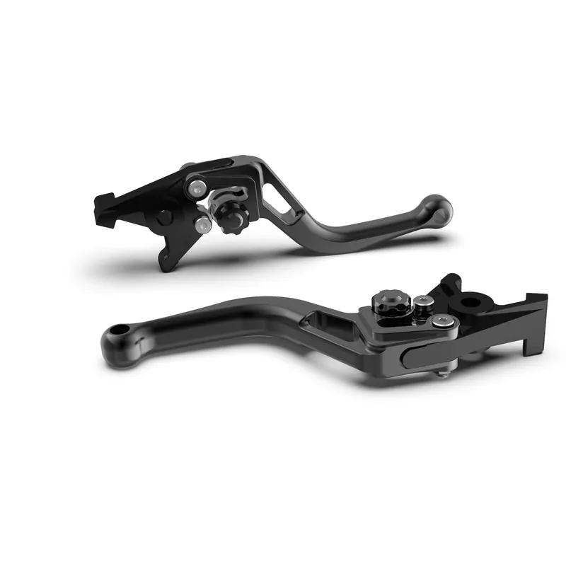LSL levier d'embrayage BOW L22 noir, court pour Suzuki, Yamaha Haute Qualité