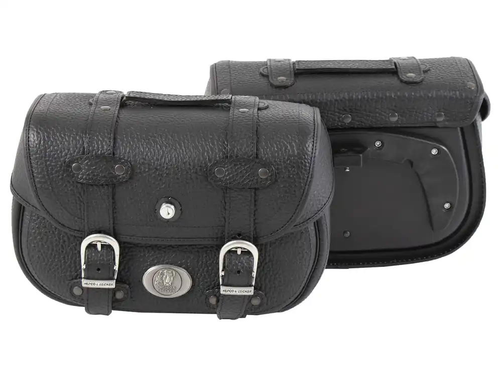 Meilleure Vente Sacoches en cuir Liberty pour porte-sacoches C-Bow Hepco & Becker 23 litres