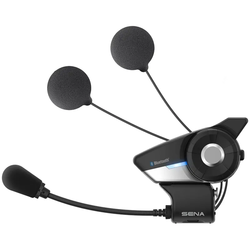 Populaire SENA 20S Evo kit individuel incluant des haut-parleurs HD- Système de communication Bluetooth pour motos