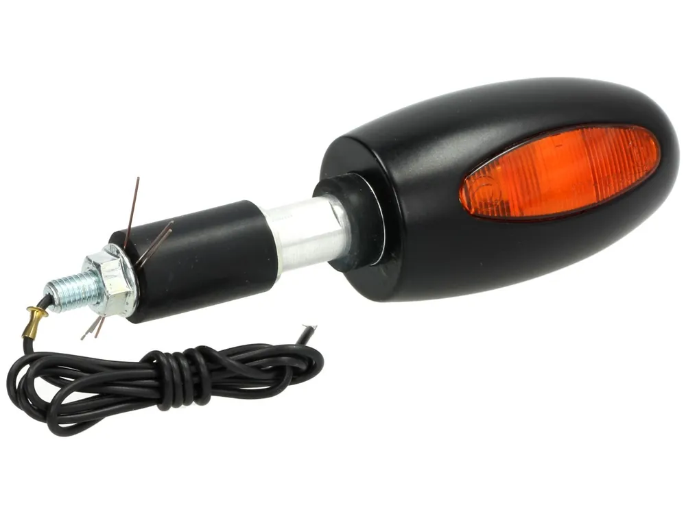 Bon Marché Clignotants Kellermann, BL 1000 yellow, laiton, halogène, VR/VL, 12 V, 21 W, noir satiné