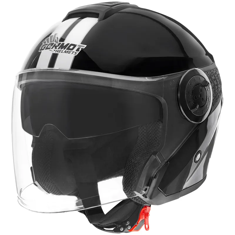 Nouvel Arrivage Germot casque GM 660, noir/blanc XS